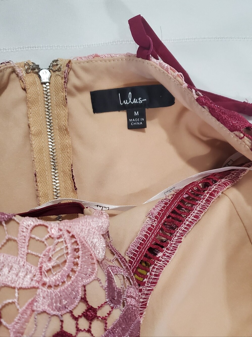 Lulu's Endless Elegance Mauve Multi Lace Bodycon Dress - Picture 9 of 10